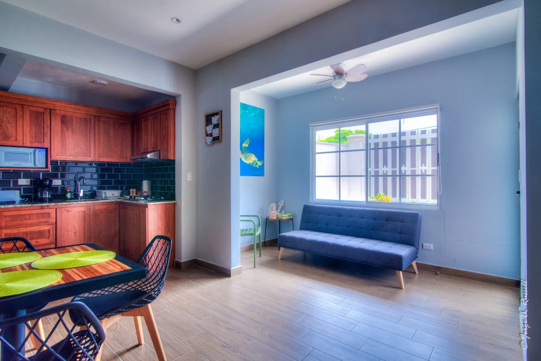 Corals Arena · dining area and sofa bed