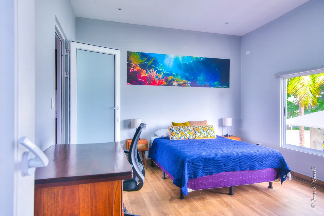 Corals Playa Blanca · spacious bedroom with desk